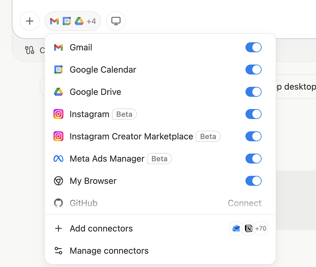 Step one is Connect to your Data Sources